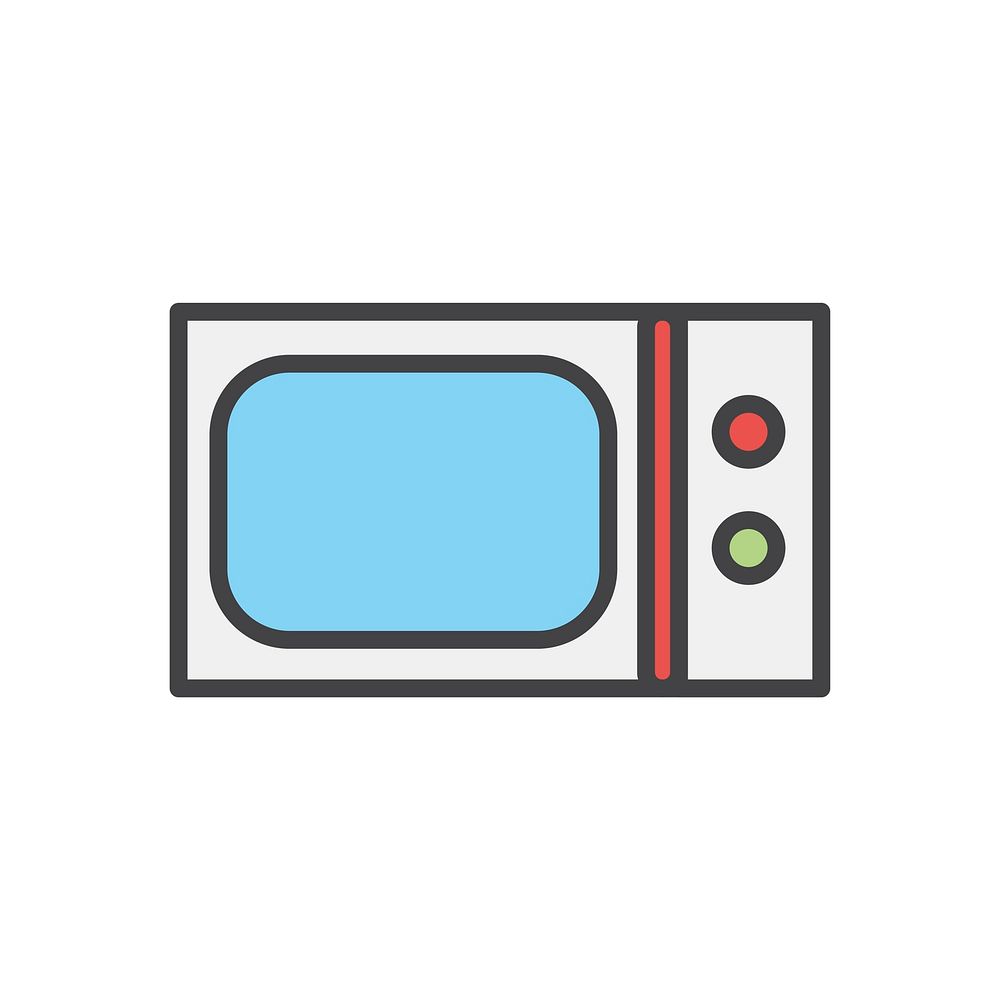 Illustration of a microwave