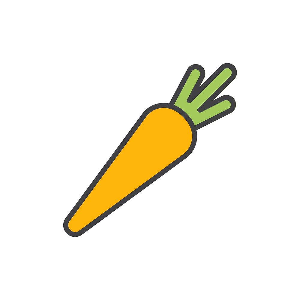 Illustration of a carrot