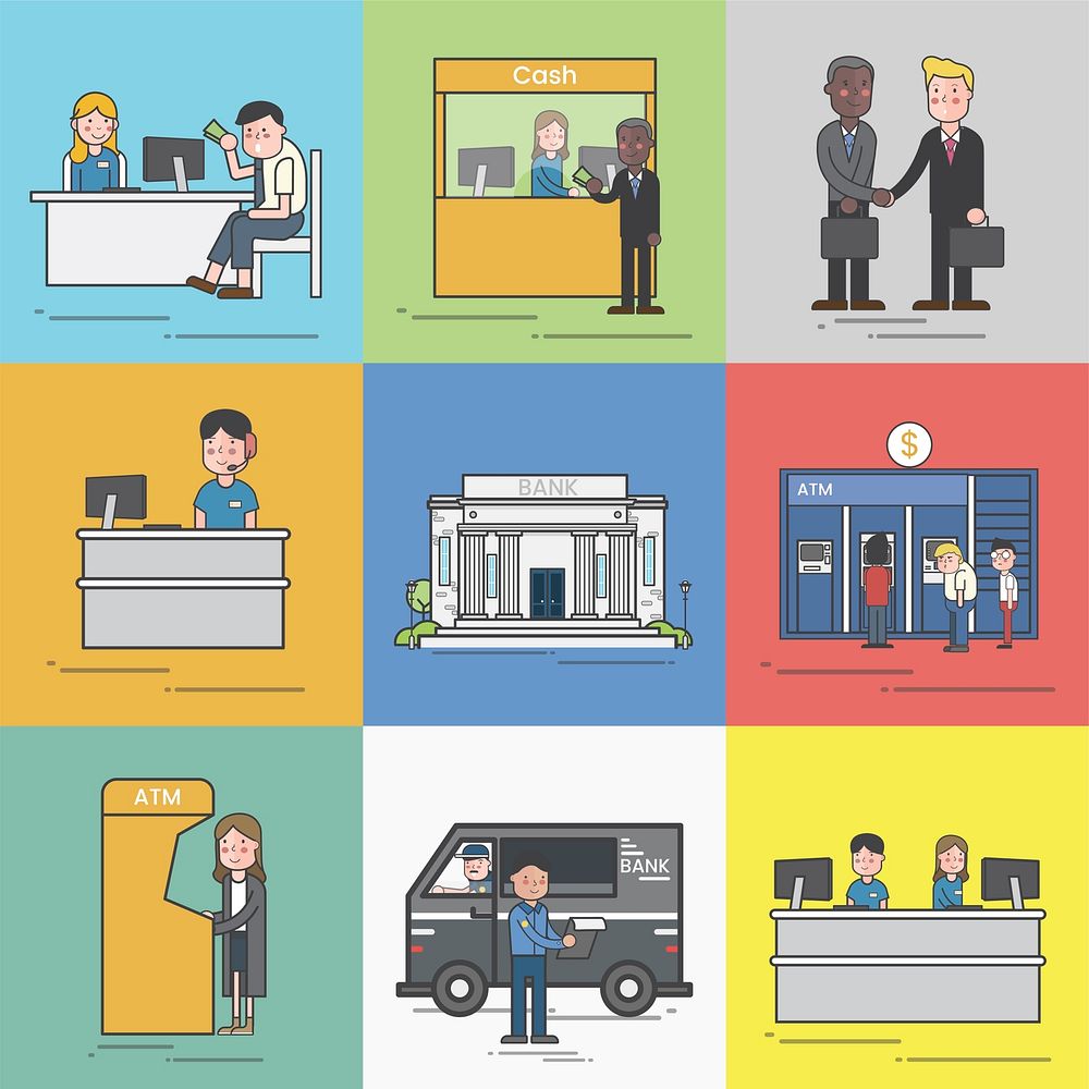 Illustration of small business