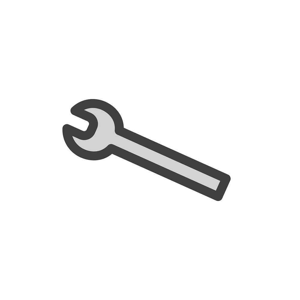 Illustration of wrench icon