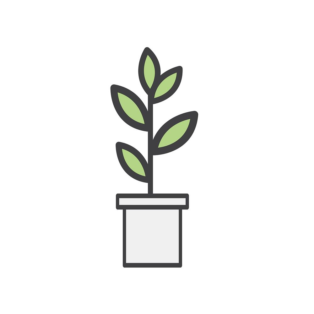 Illustration of plant vector