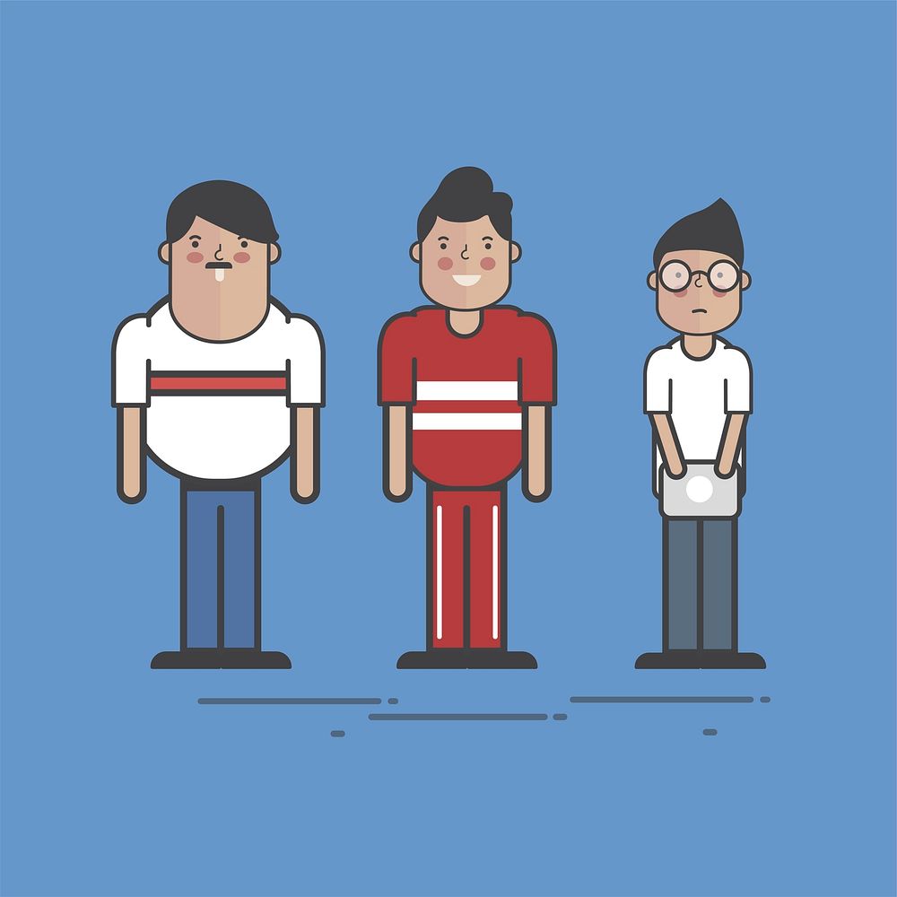 Illustration of people avatar