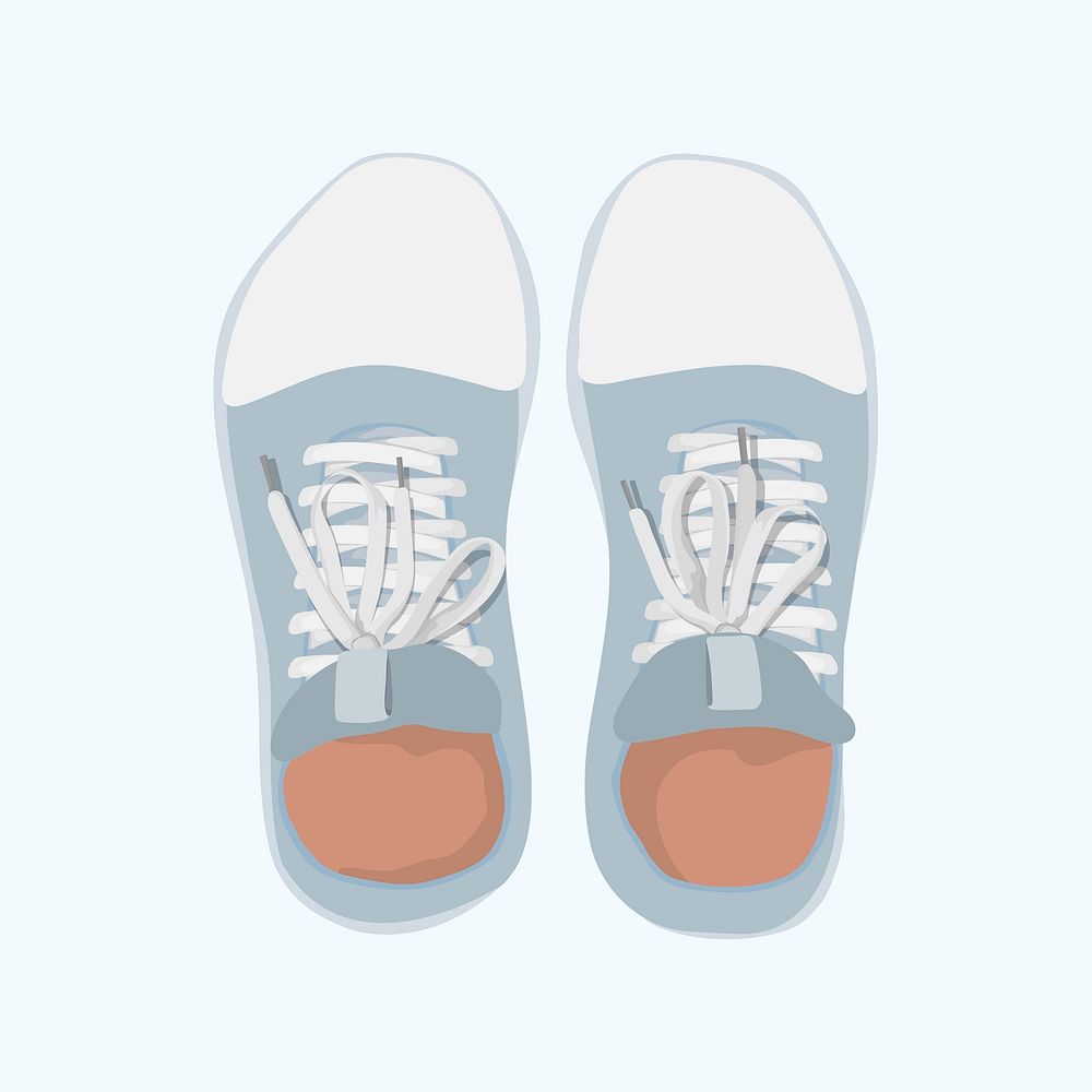 Shoes background, cute illustration design