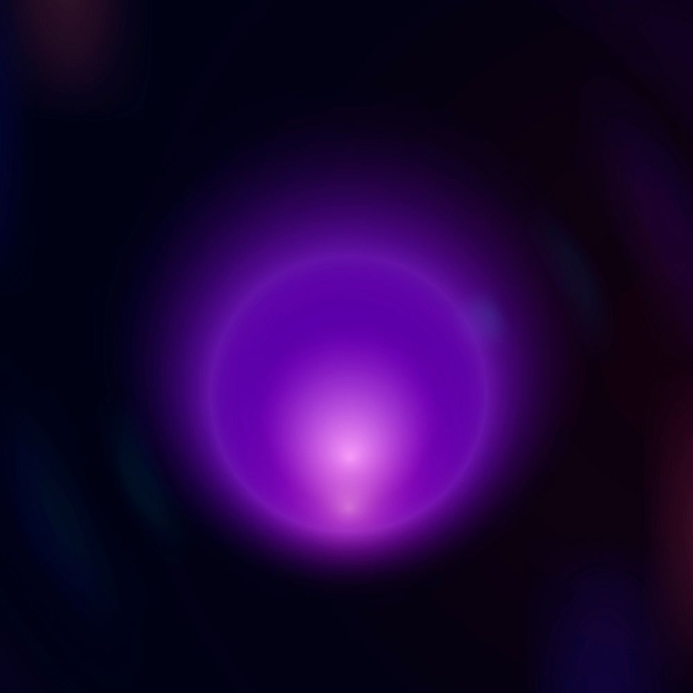 Abstract light, black background, purple flare design