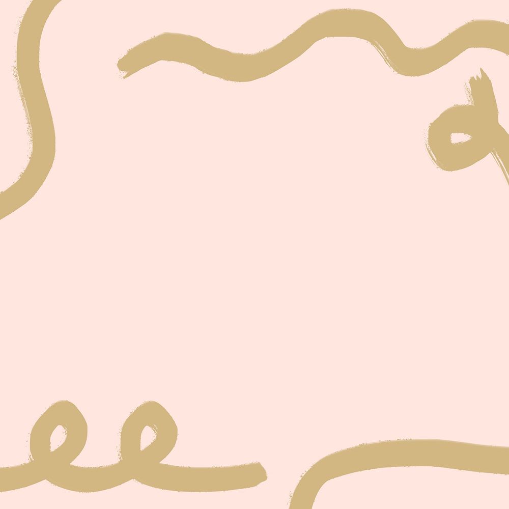Pink Memphis frame background, minimal design