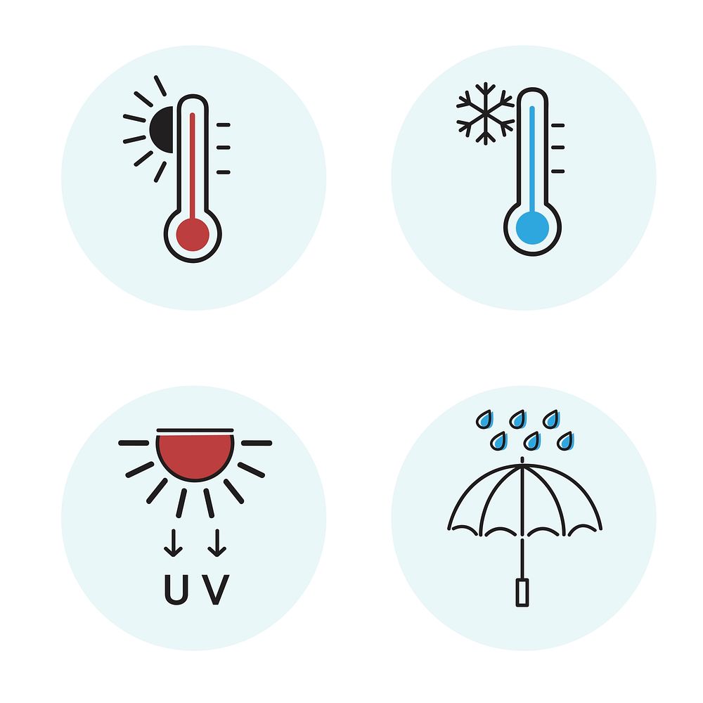 Illustration of weather icon