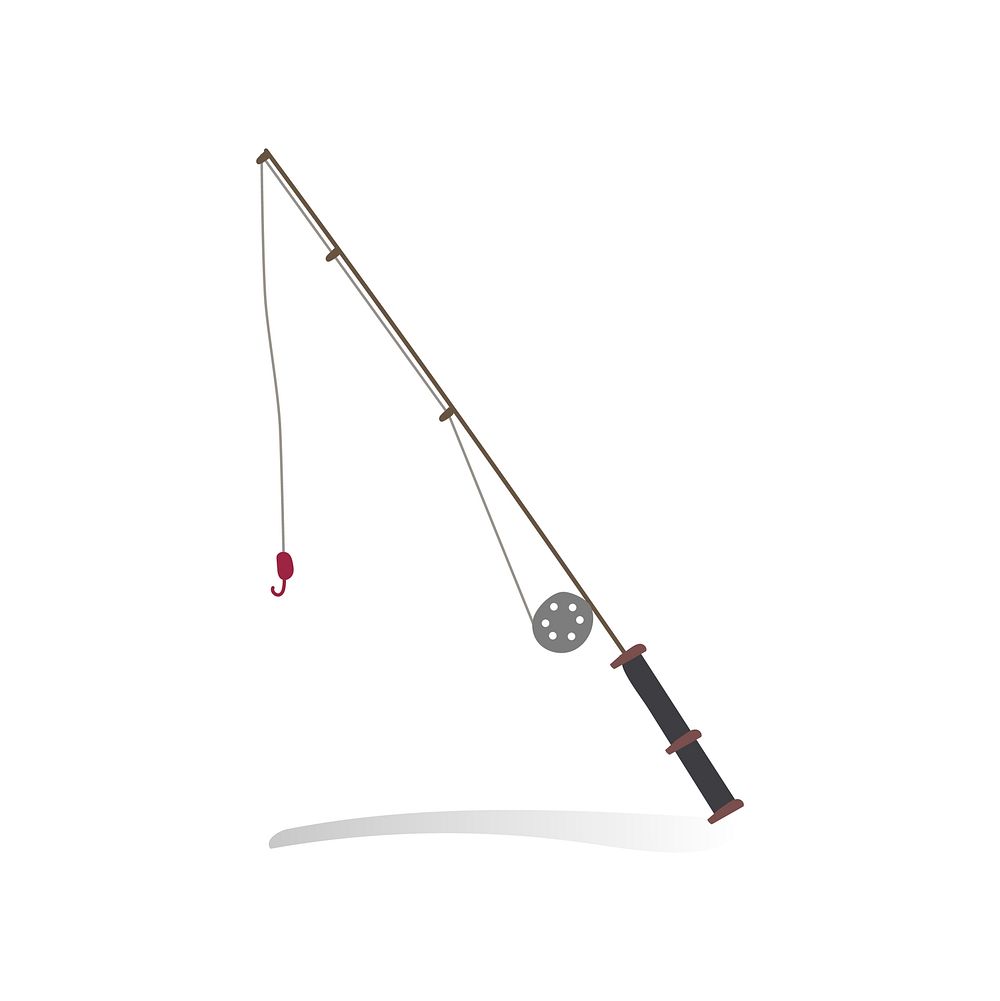 Illustration of fishing hook