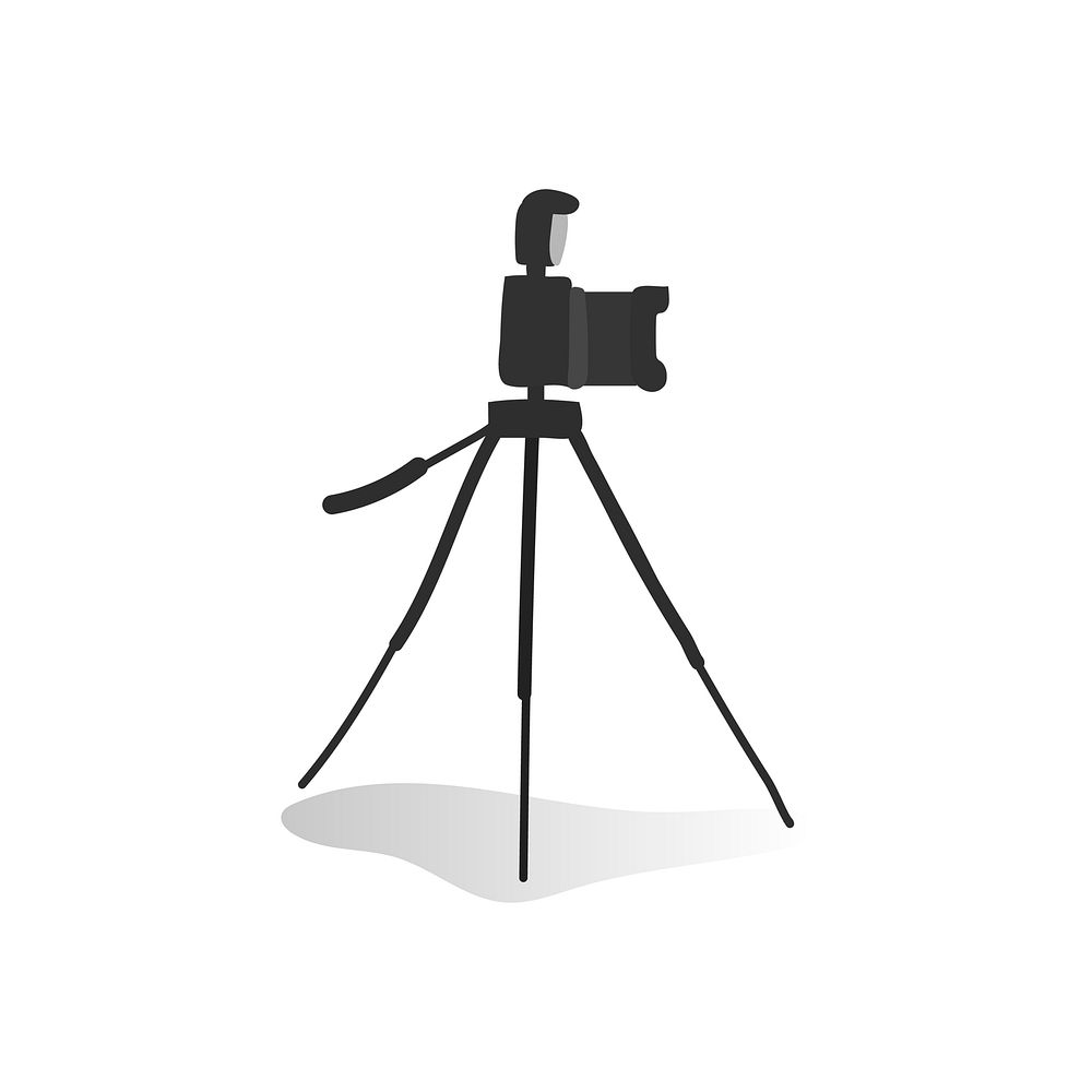 Illustration of video camera