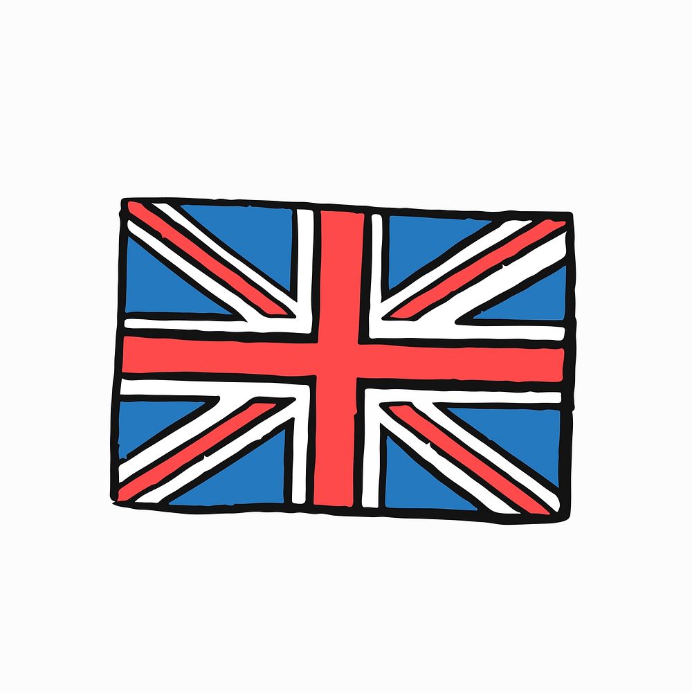 Flag of the United Kingdom illustration