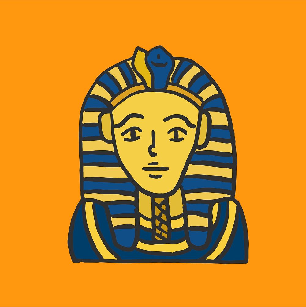 The Mask of Tutankhamun, Egyptian Pharaoh