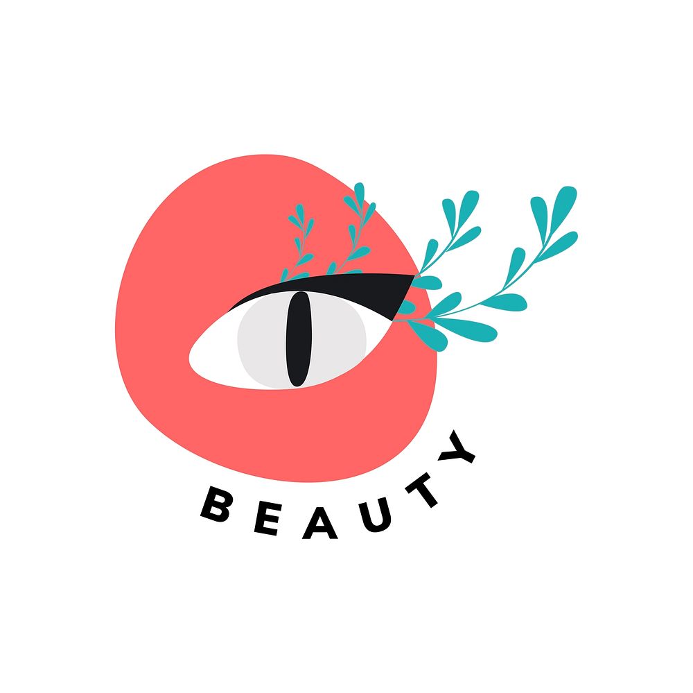 logo-of-natural-organic-beauty-free-vector-rawpixel