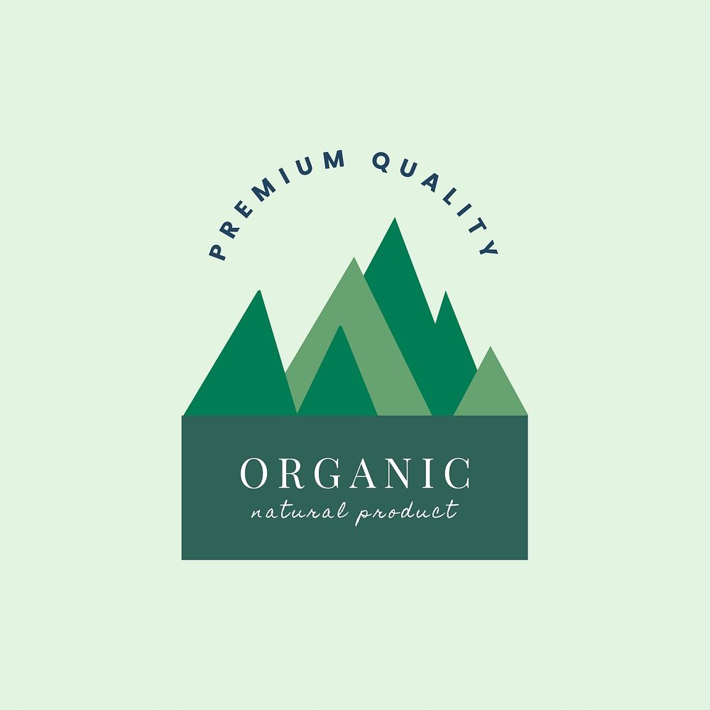 Logo of organic natural product