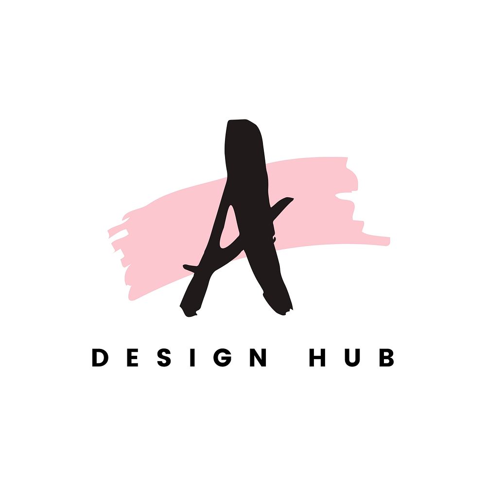 A design hub logo vector