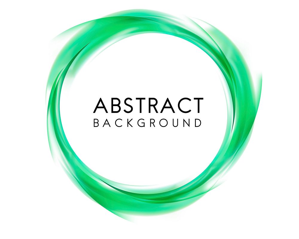 Abstract background design in green