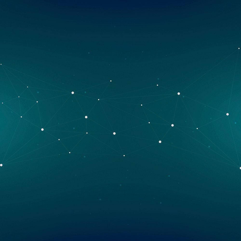 Abstract background design with stars on blue