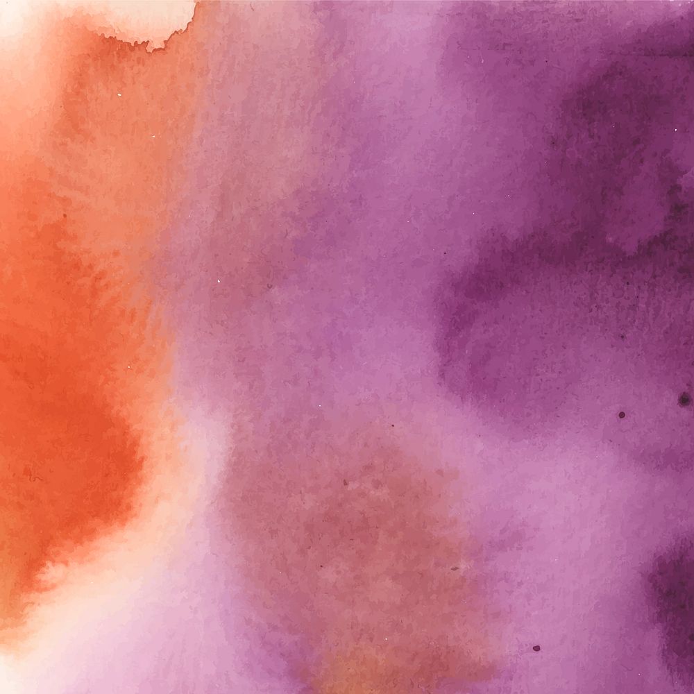 Colorful watercolor abstract background vector