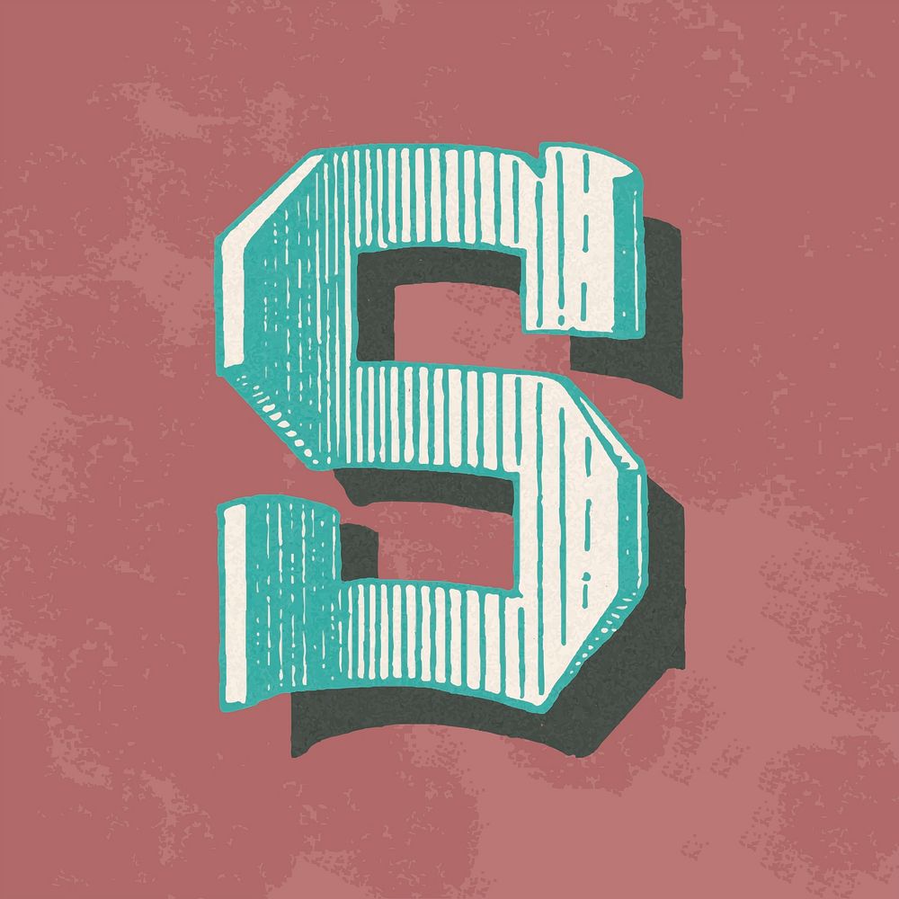 Capital Letter S Vintage Typography Free Vector Rawpixel capital-letter-s-vintage-typography-free-vector-rawpixel