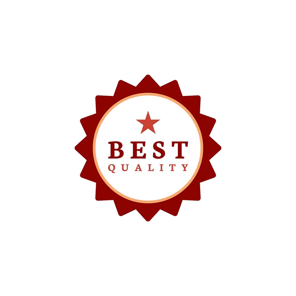 Best quality award stamp vector