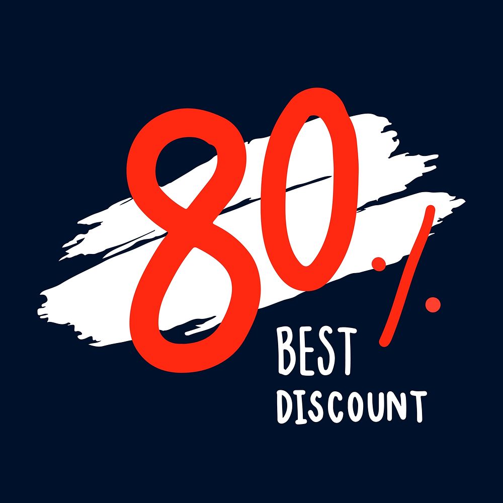 Seasonal promotion discount sale vector