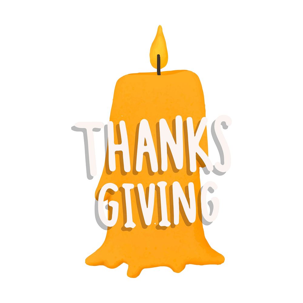 Happy Thanksgiving holiday illustration vector
