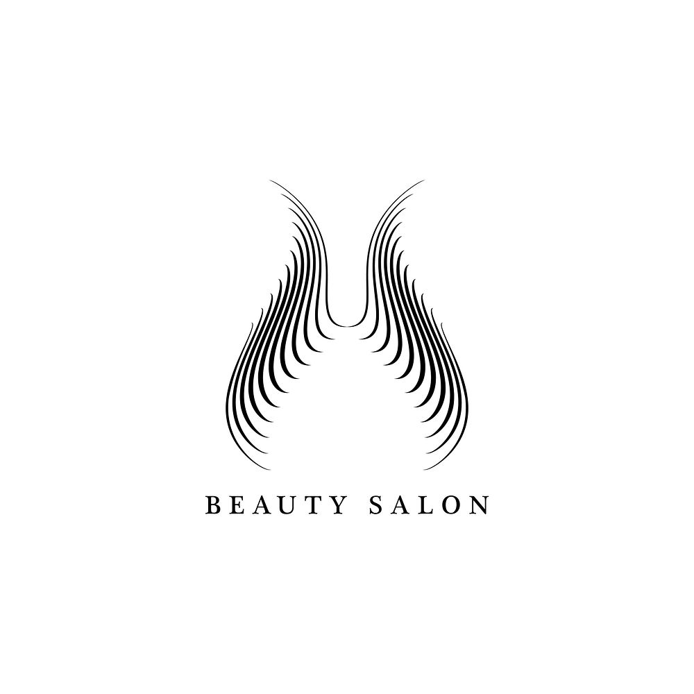 Beauty salon design logo vector