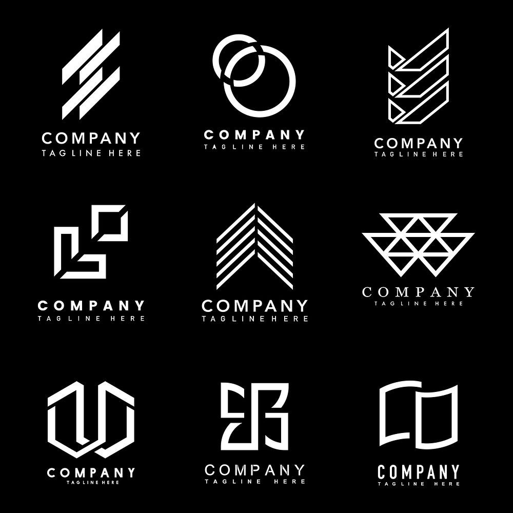 Set of company logo design | Premium Vector - rawpixel