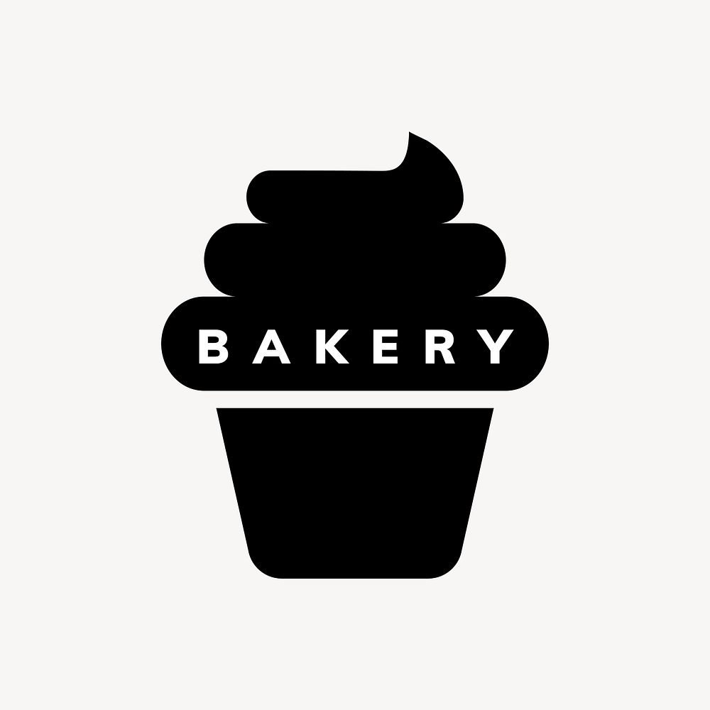 Bakery logo food business template for branding design psd