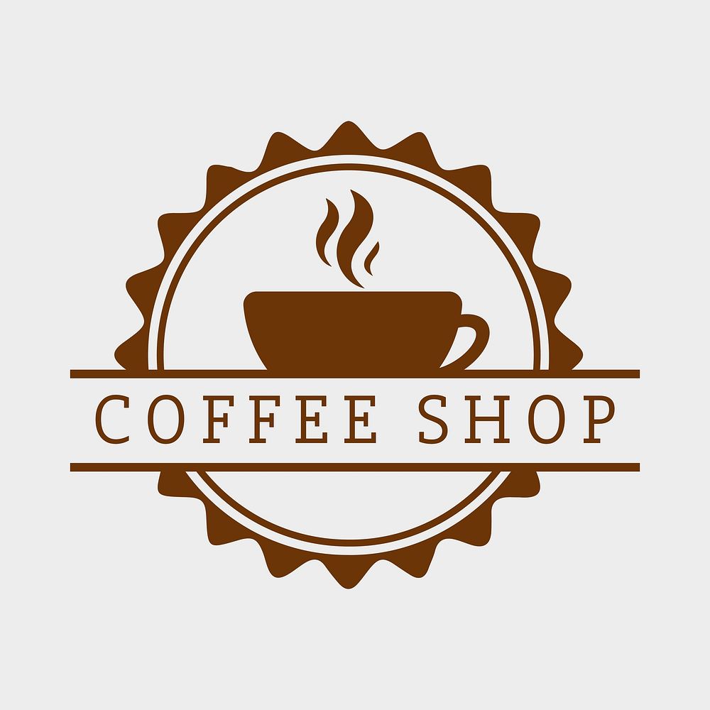 Coffee shop logo, food business | Free PSD - rawpixel