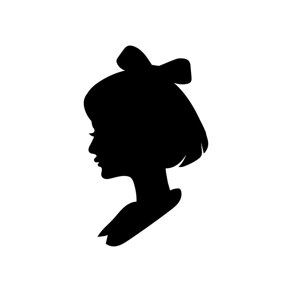 Women's beauty profile icon vector