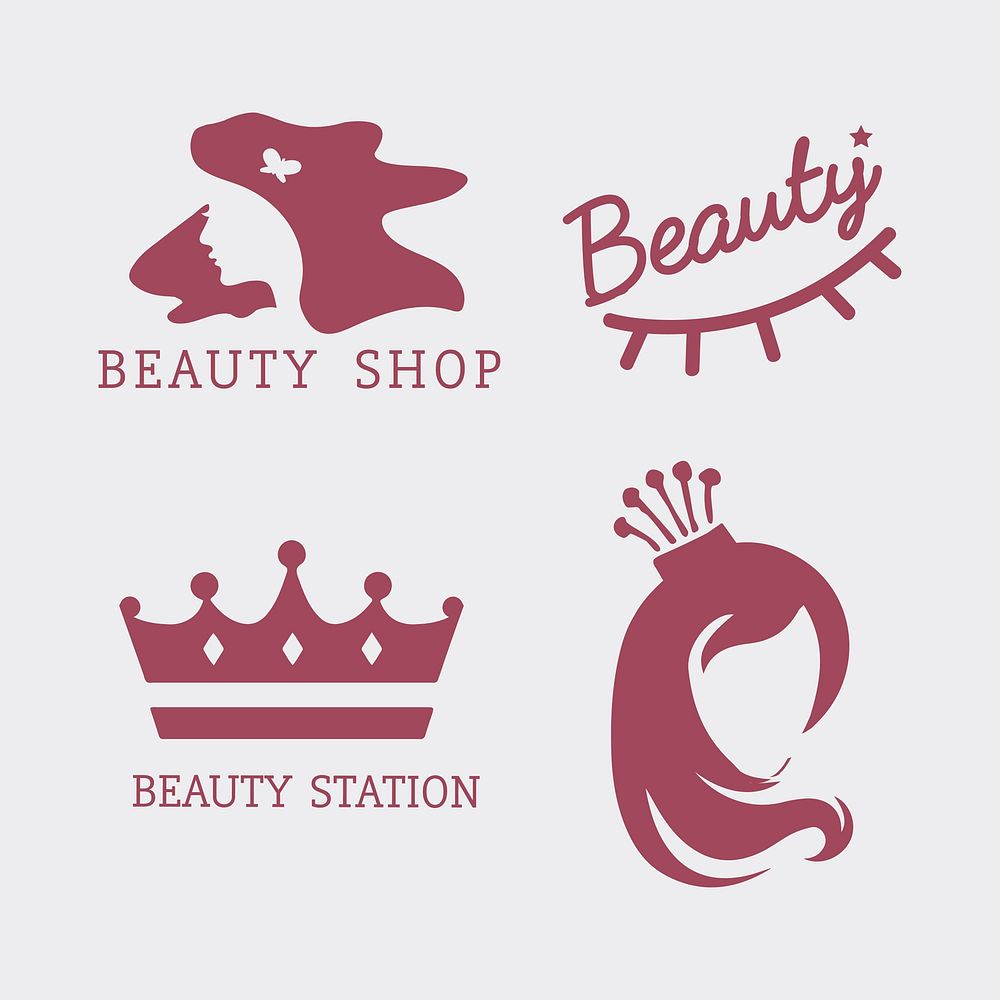 Set Beauty Salon Icon Vectors Premium Vector Rawpixel