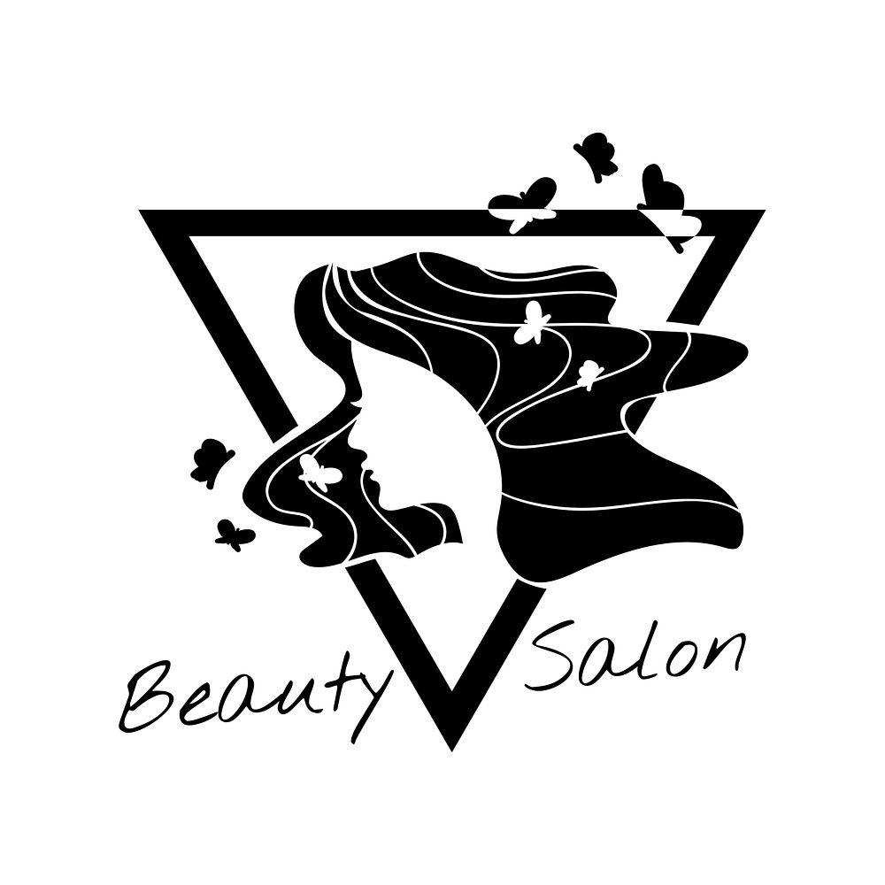 Women S Beauty Salon Logo Vector Free Vector Rawpixel