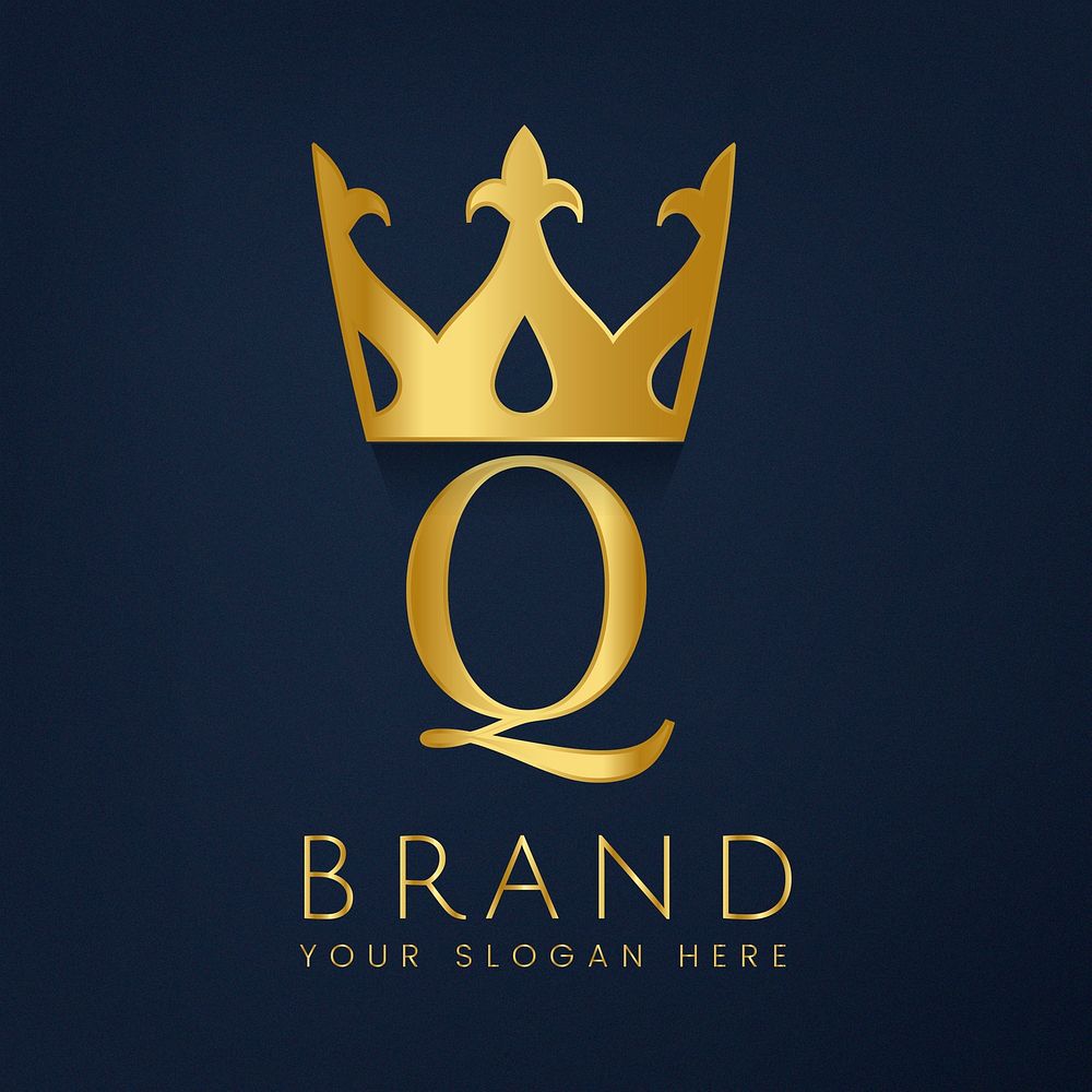Premium Q brand creative vector