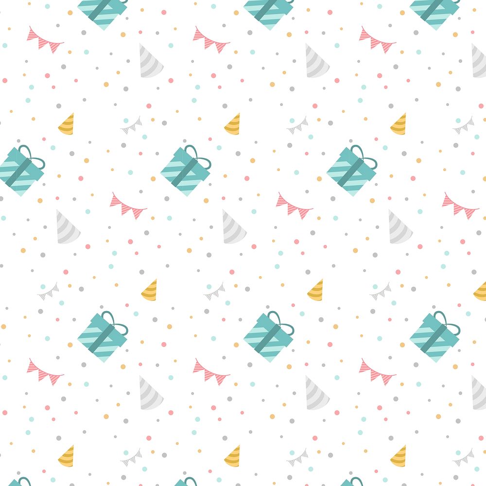 Colorful birthday polka dot vector | Premium Vector - rawpixel