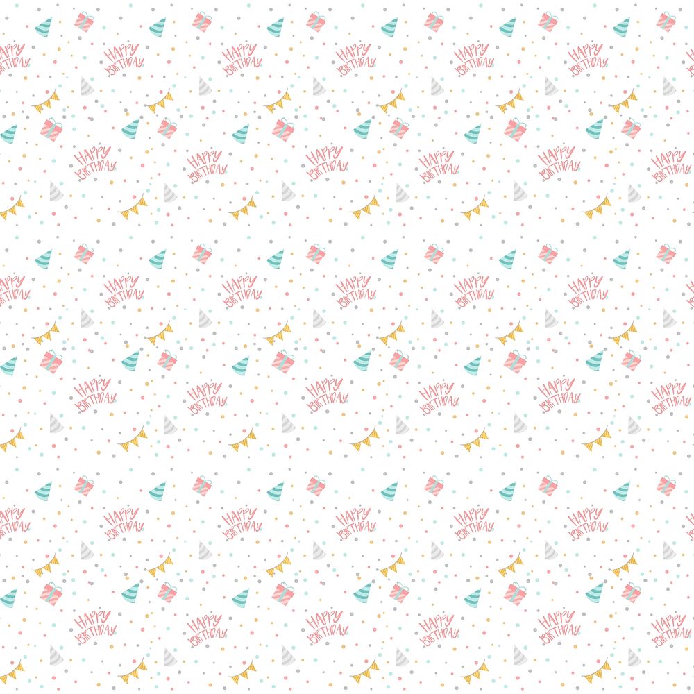 Colorful birthday polka dot vector