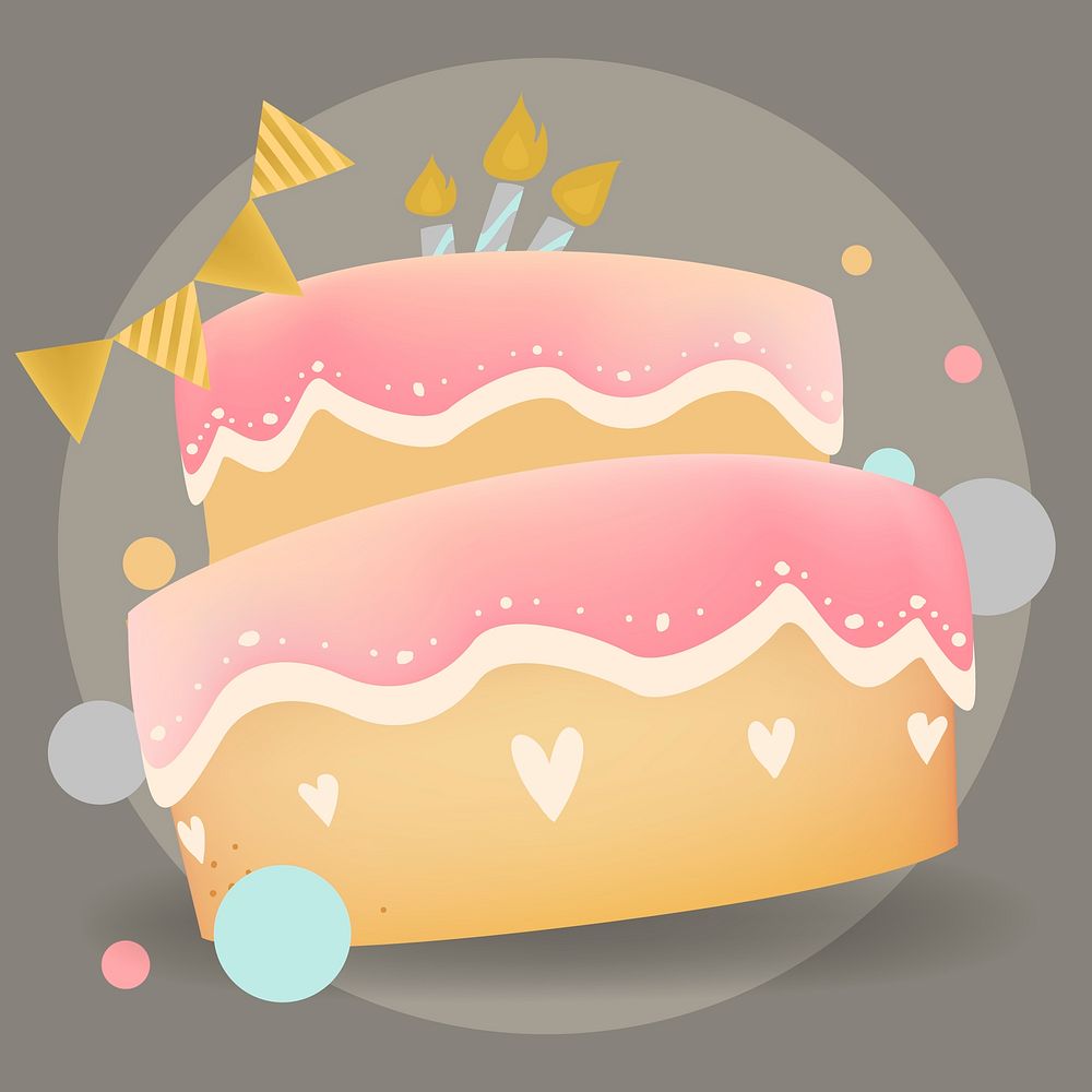 Free Stock Photo of Chocolate cake vector icon | Download Free Images and  Free Illustrations