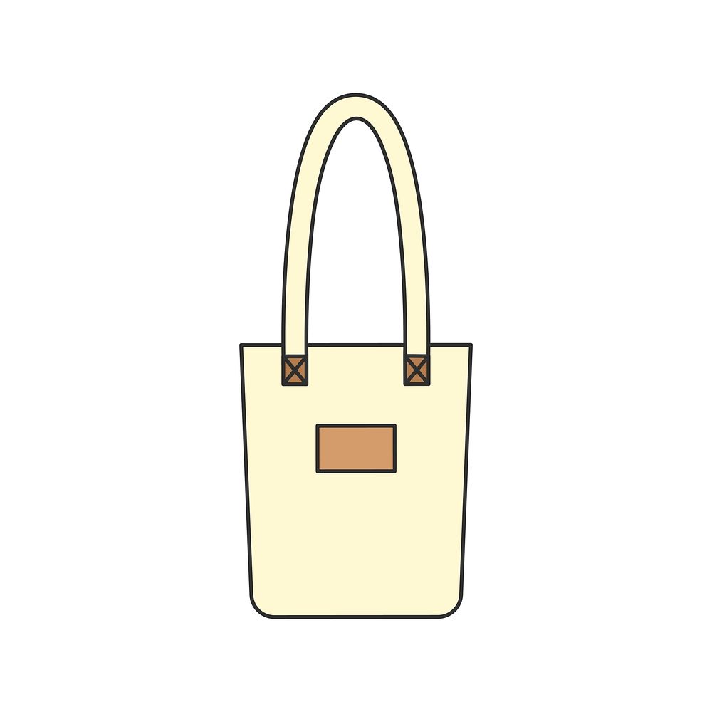 Illustration of a tote bag