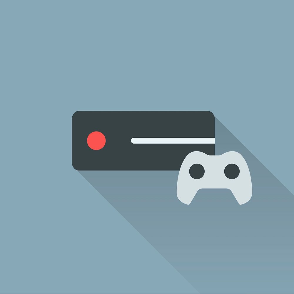Illustration of game controller
