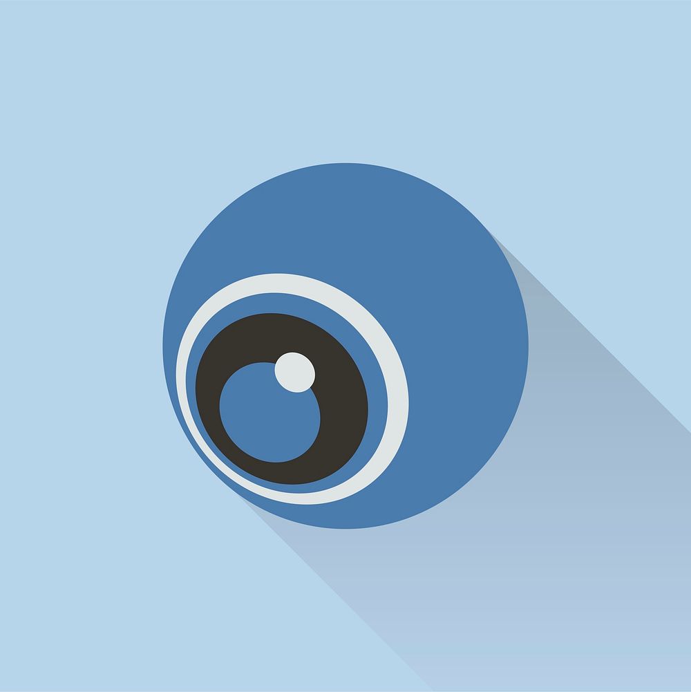 Illustration of webcam icon