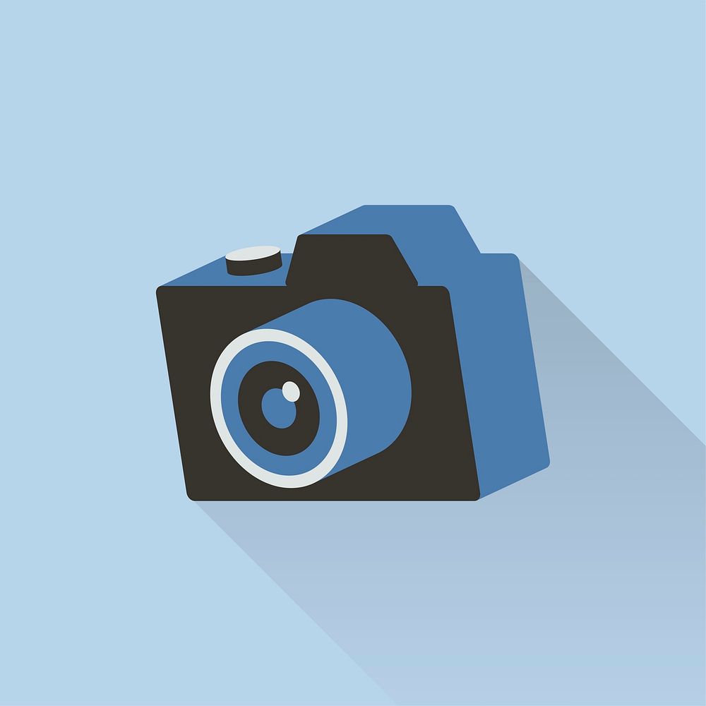 Illustration of camera icon