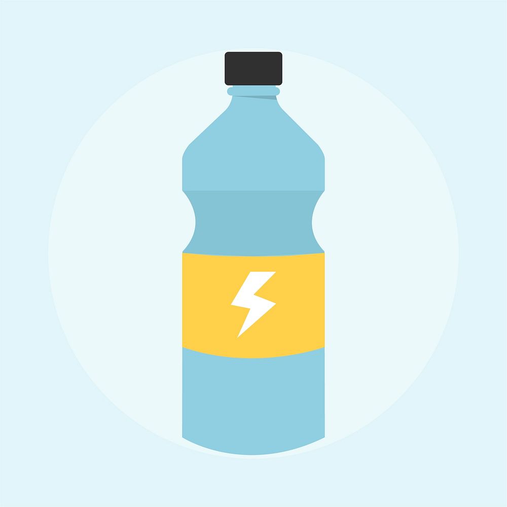 Illustration of an energy drink