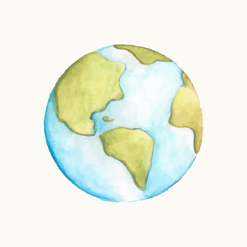 Illustration of the planet earth