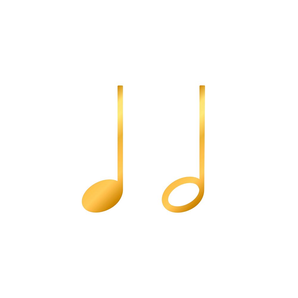 Illustration of a musical note