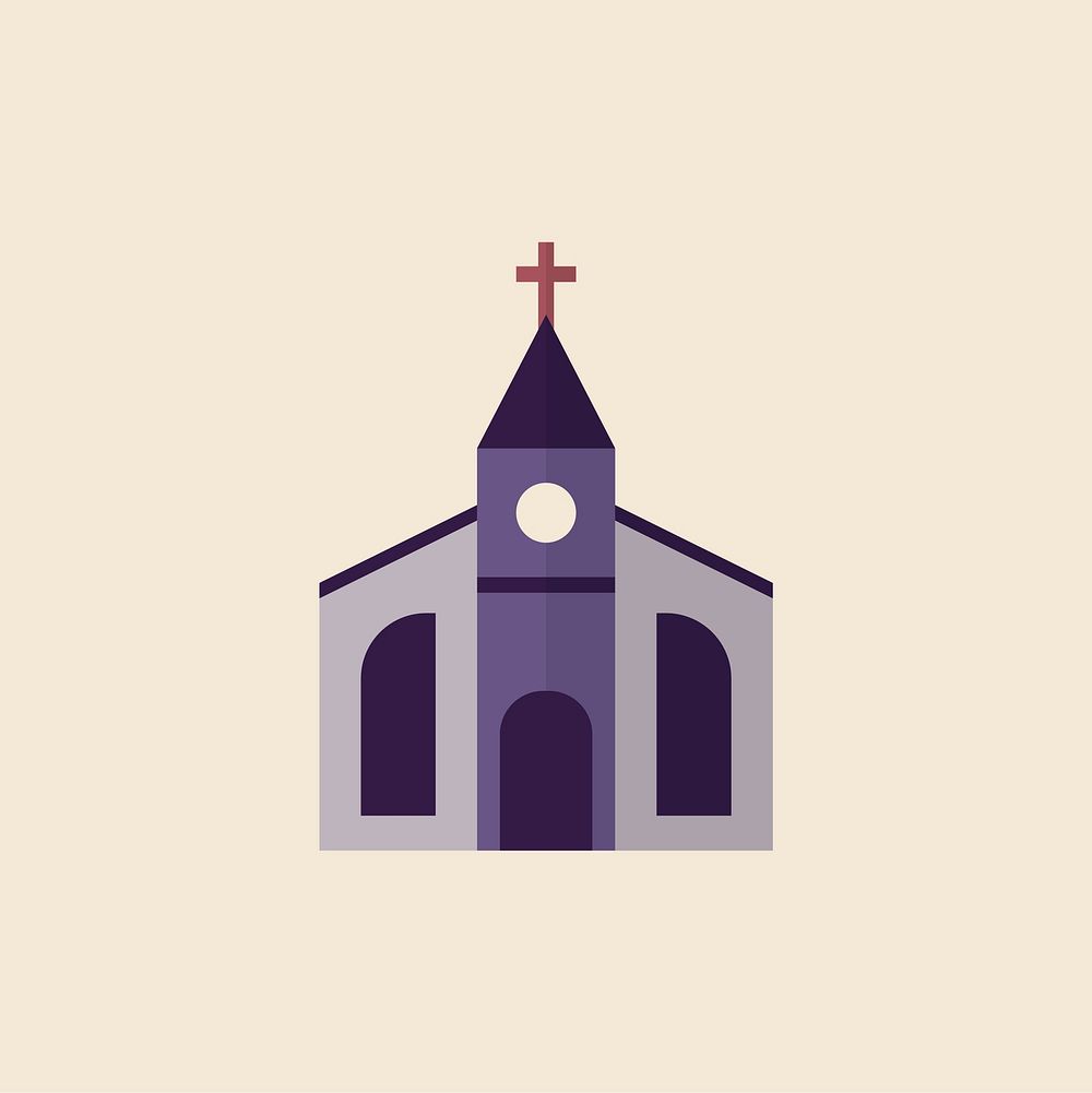 Illustration of a Christian church