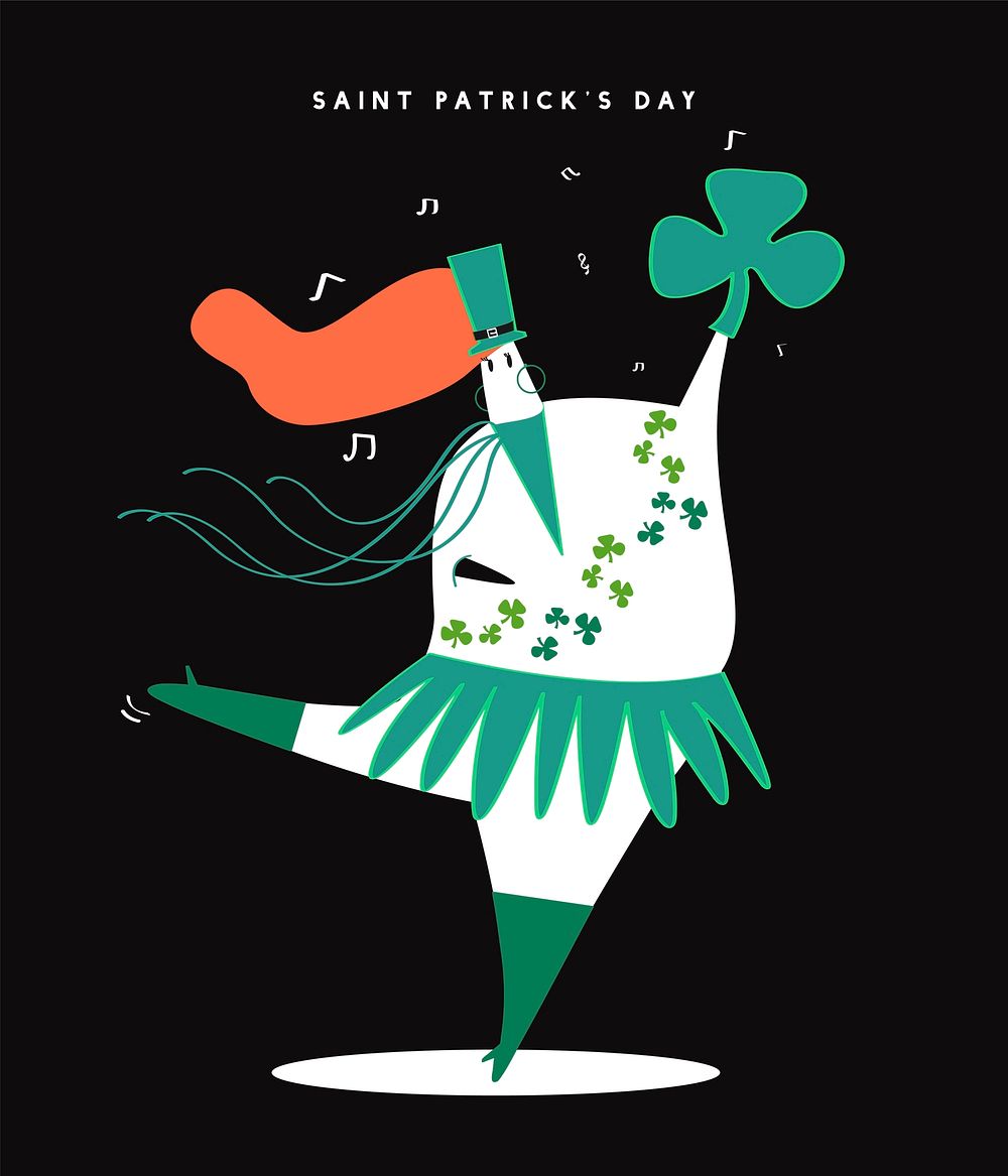 Saint Patrick's day concept illustration