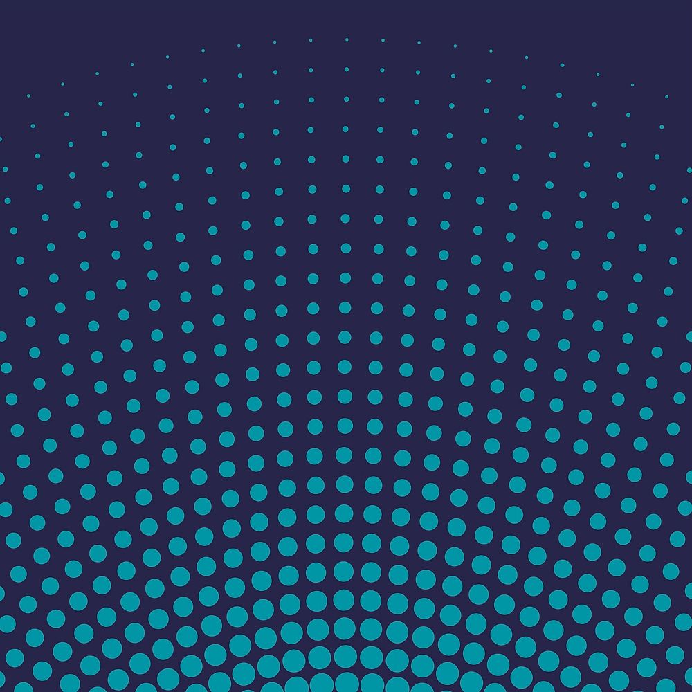 Blue gradient halftone background vector