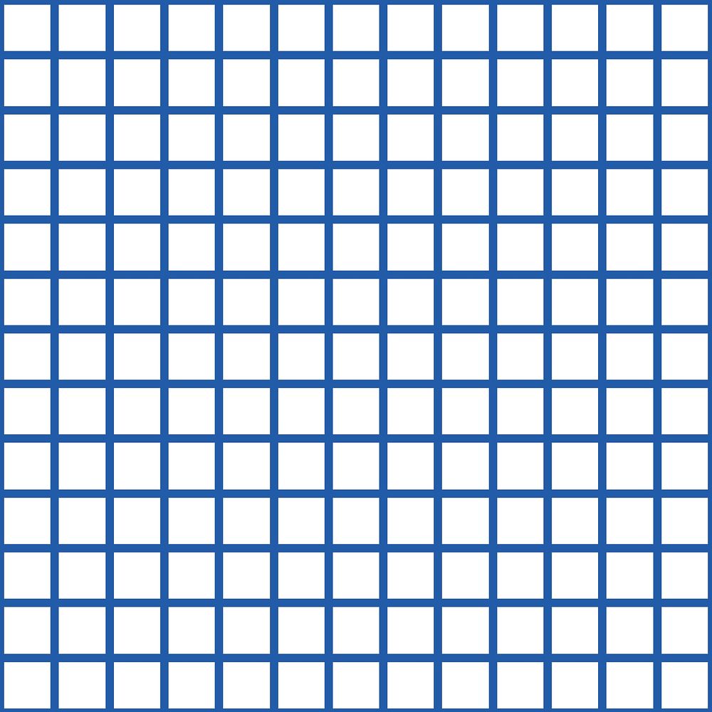 Blue seamless grid pattern vector