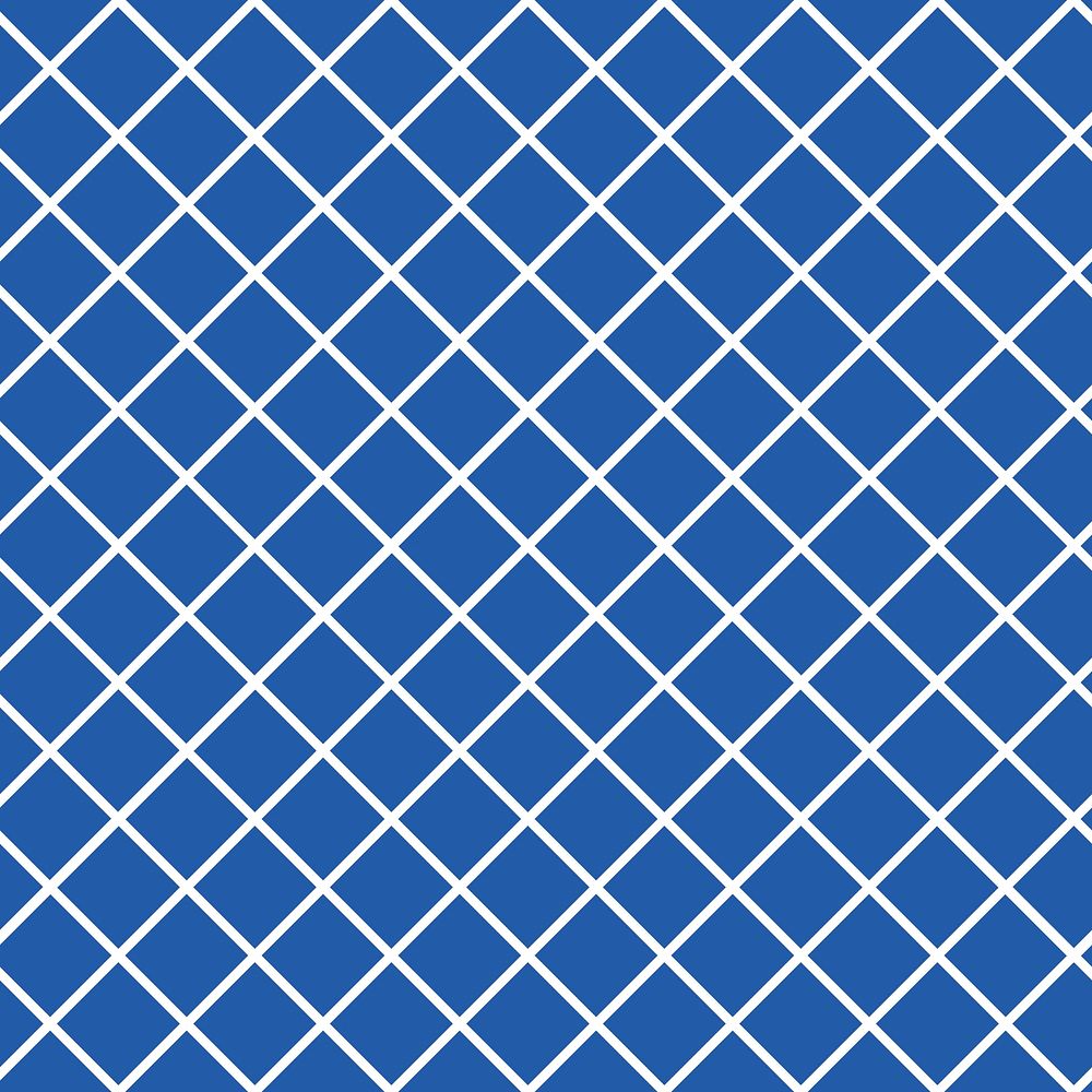 Blue seamless grid pattern vector