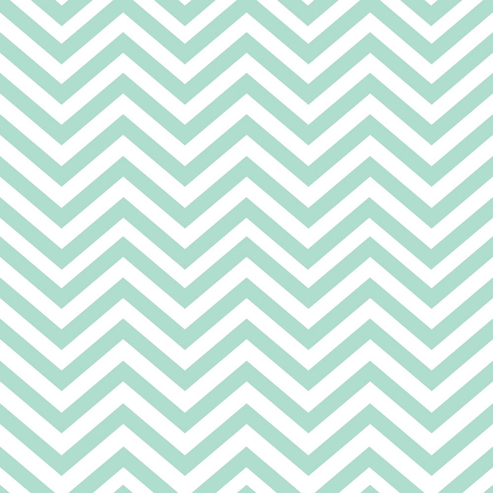Mint green seamless zigzag pattern vector