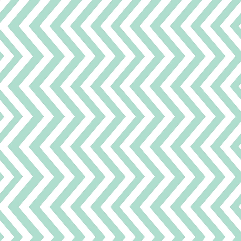 Mint green seamless zigzag pattern vector