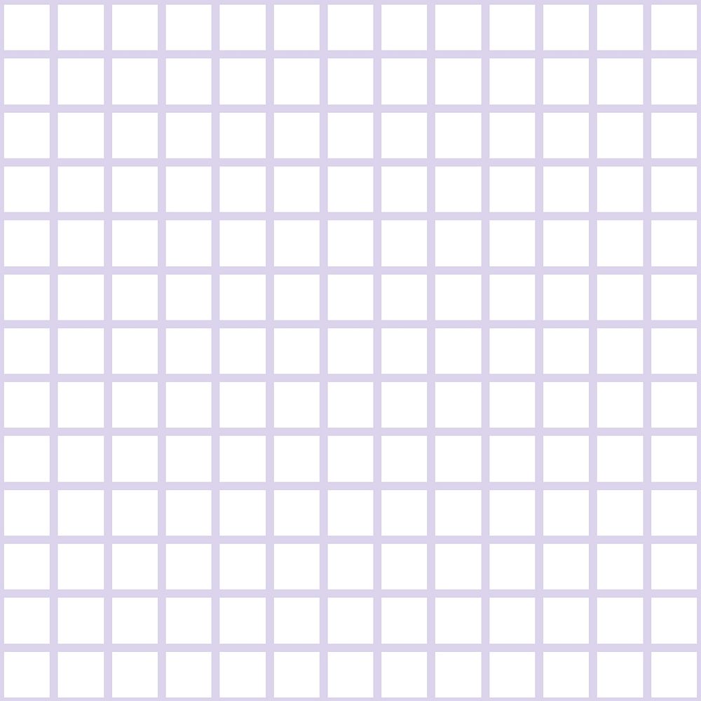 Pastel purple seamless grid pattern vector